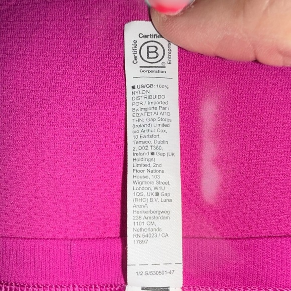 ATHLETA Momentum Seamless Racer Back Tank Plus 2X - Electric Fuchsia/Hot Pink - Picture 5 of 9